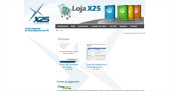 Desktop Screenshot of loja.x25.com.br